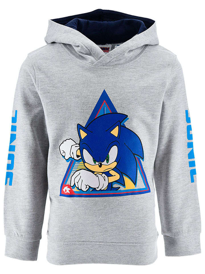Sonic Bluza "Sonic" w kolorze niebiesko-szarym rozmiar: 98