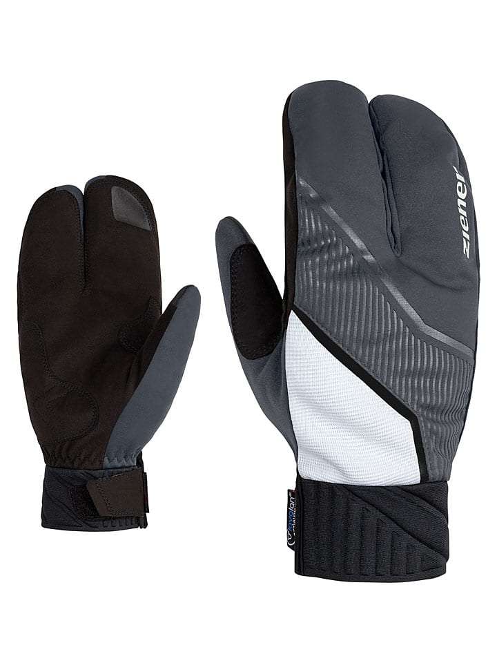 Ziener Rękawiczki w kolorze szarym do biegania rozmiar: 6