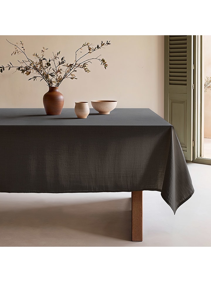 Mint Rugs Obrus "Zen" w kolorze antracytowym rozmiar: 155x300 cm