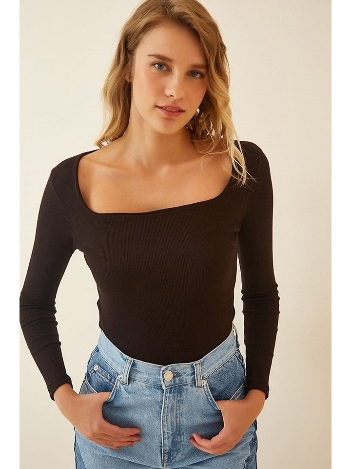 Hapiness Istanbul Koszulka w kolorze brązowym rozmiar: S/M