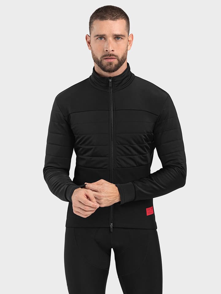 Siroko Softshellowa kurtka kolarska "DW Territory" w kolorze czarnym rozmiar: XS