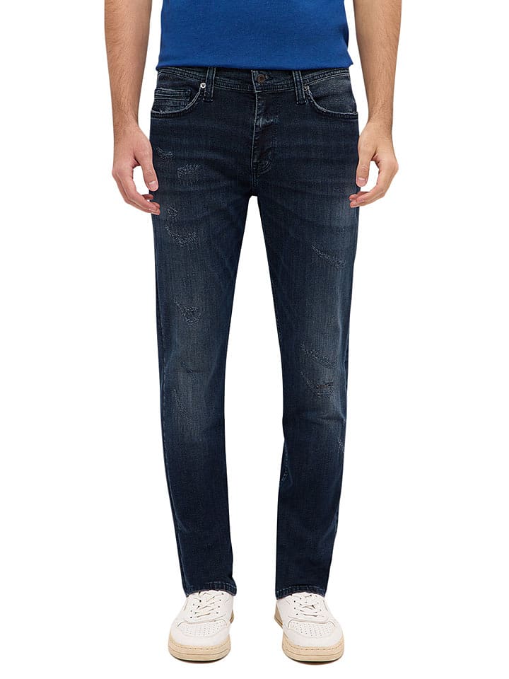 Mustang Dżinsy "Vegas" - Slim fit - w kolorze granatowym rozmiar: W33/L30