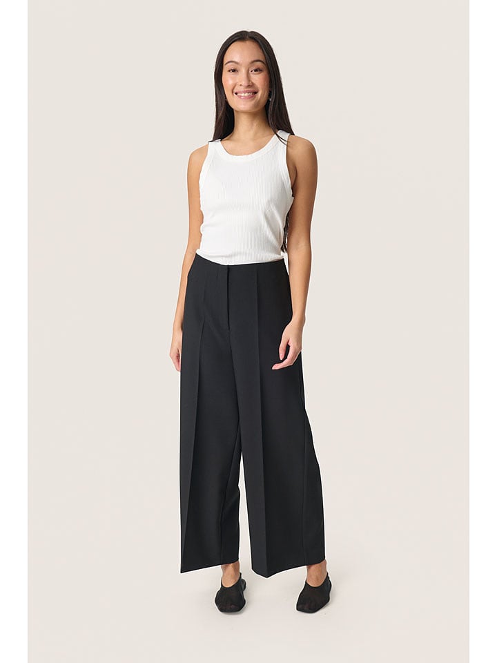 Soaked in Luxury Spodnie w kolorze czarnym rozmiar: XXL