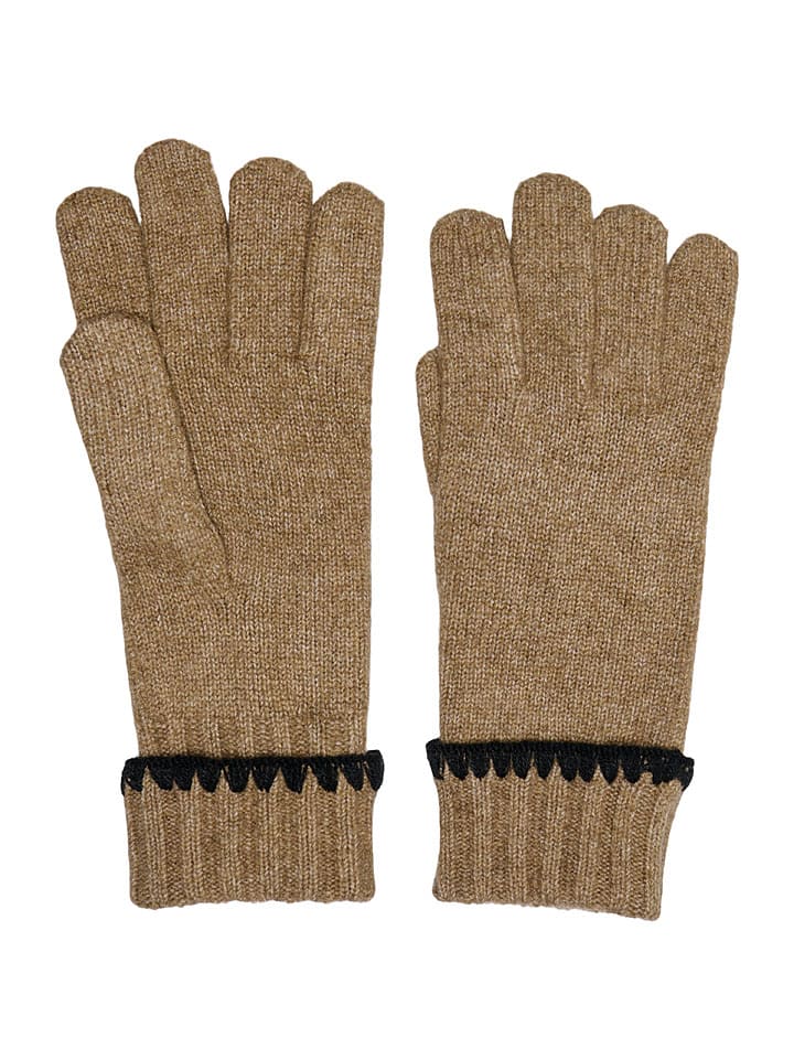 ONLY Rękawiczki w kolorze jasnobrązowym rozmiar: onesize