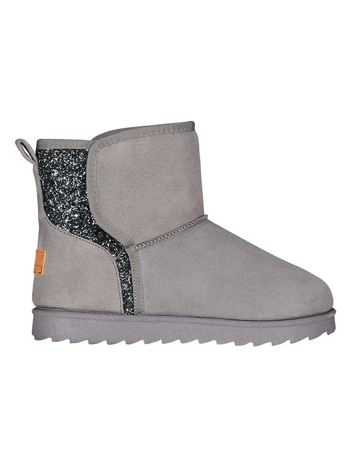 Geographical Norway Botki zimowe "Olga" w kolorze szarym rozmiar: 37