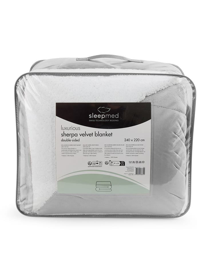 Lifa Living Narzuta w kolorze szarym rozmiar: 200x200 cm