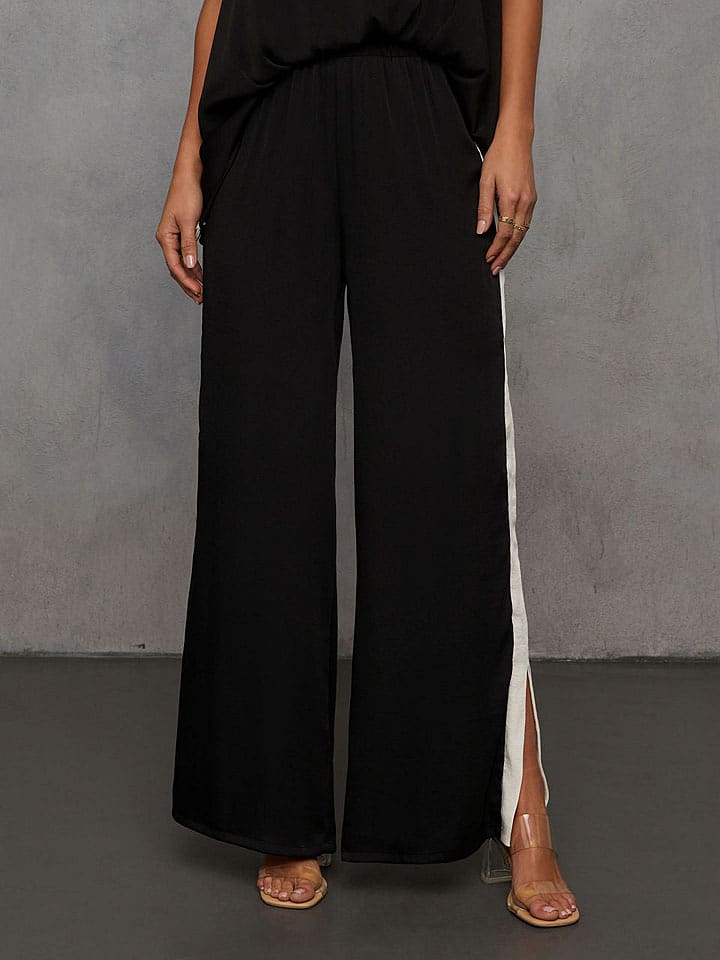 LA Angels Spodnie w kolorze czarno-kremowym rozmiar: L