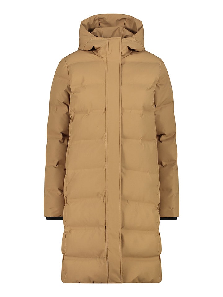 CMP Płaszcz funkcyjny w kolorze jasnobrązowym rozmiar: 42