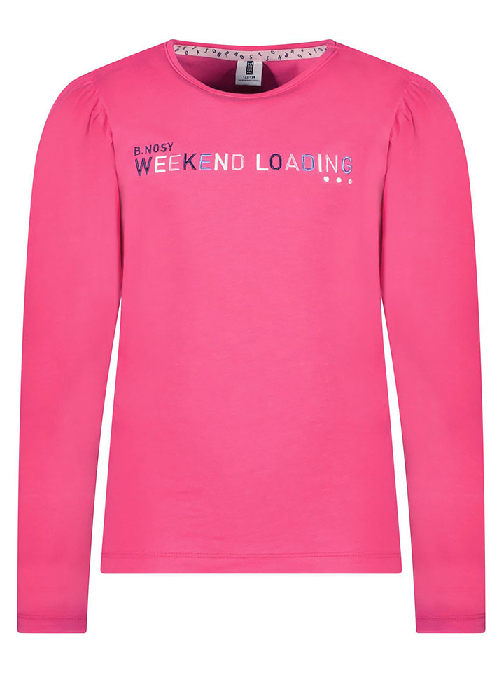 B.Nosy Koszulka w kolorze różowym rozmiar: 116