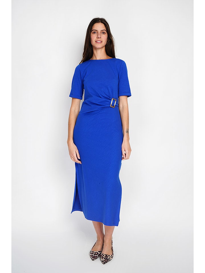 ASSUILI Sukienka w kolorze niebieskim rozmiar: 38