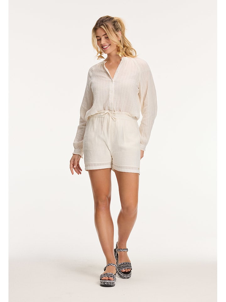 SHIWI Szorty "Mila" w kolorze białym rozmiar: L