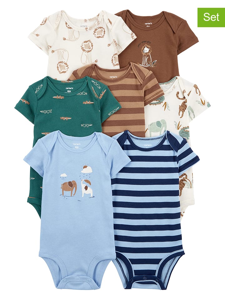 carter's Body (7 szt.) ze wzorem rozmiar: 62