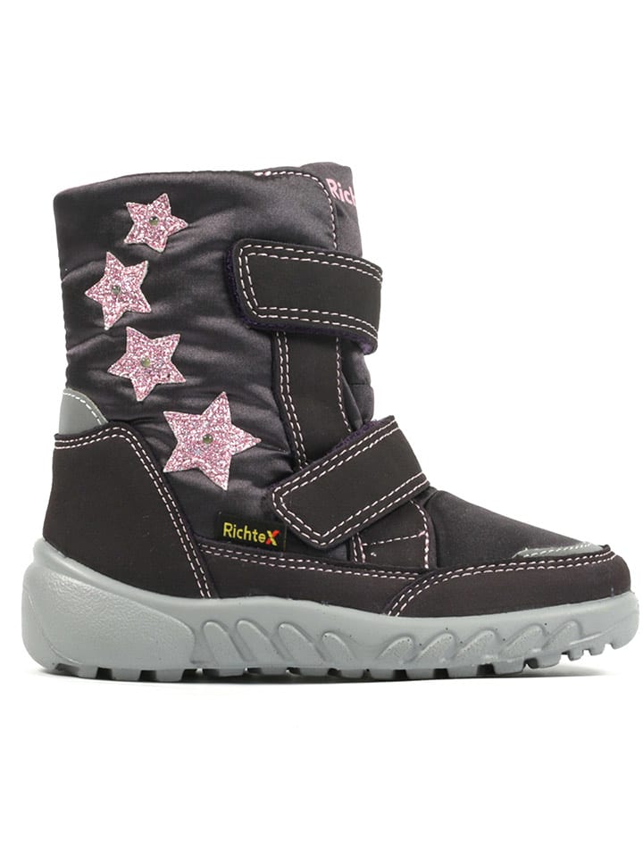 Richter Shoes Kozaki zimowe "Husky" w kolorze fioletowym rozmiar: 31
