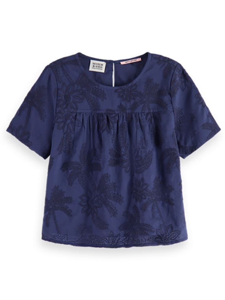 Scotch & Soda Koszulka w kolorze granatowym rozmiar: 140