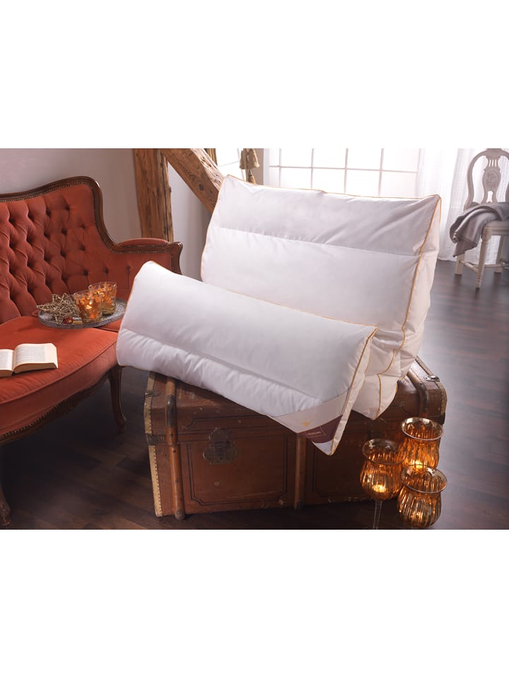 Häussling Bettwaren Poduszka "Spezial" w kolorze białym rozmiar: 80x80 cm