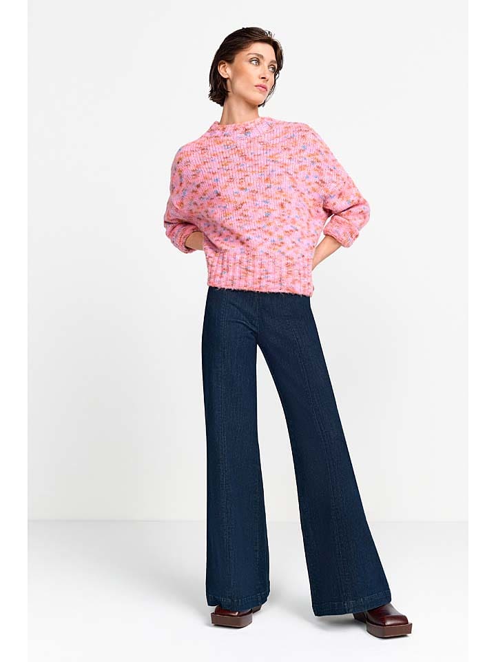 Rich & Royal Sweter w kolorze jasnoróżowym rozmiar: M