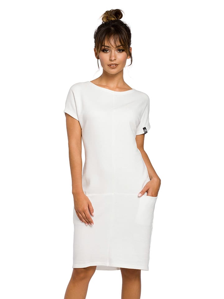 Be Wear Sukienka w kolorze kremowym rozmiar: S