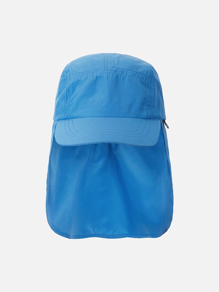 Reima Czapka "Biitsi" w kolorze niebieskim z osłoną karku rozmiar: 50 cm