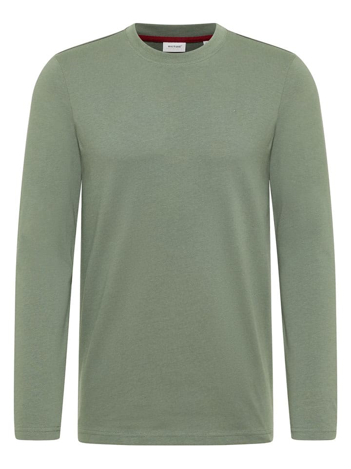 Mustang Koszulka w kolorze zielonym rozmiar: L