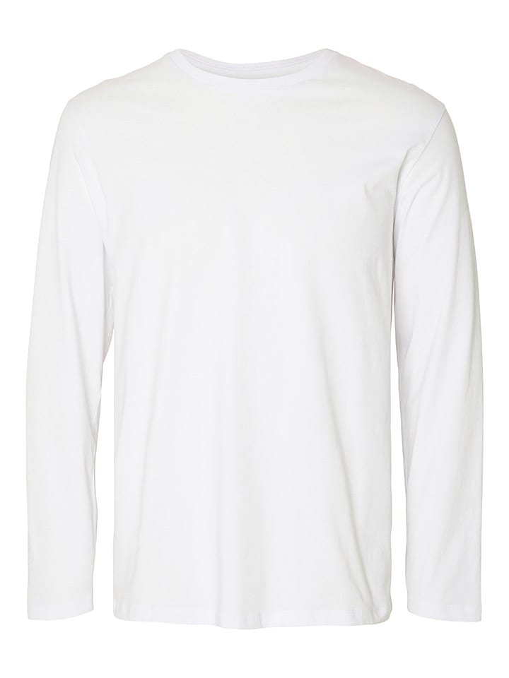 SELECTED HOMME Koszulka "Bob" w kolorze białym rozmiar: XL