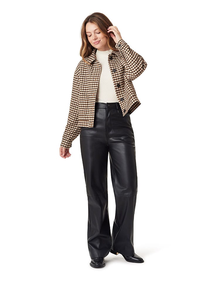 Scotch & Soda Kurtka przejściowa w kolorze brązowo-kremowym rozmiar: XL