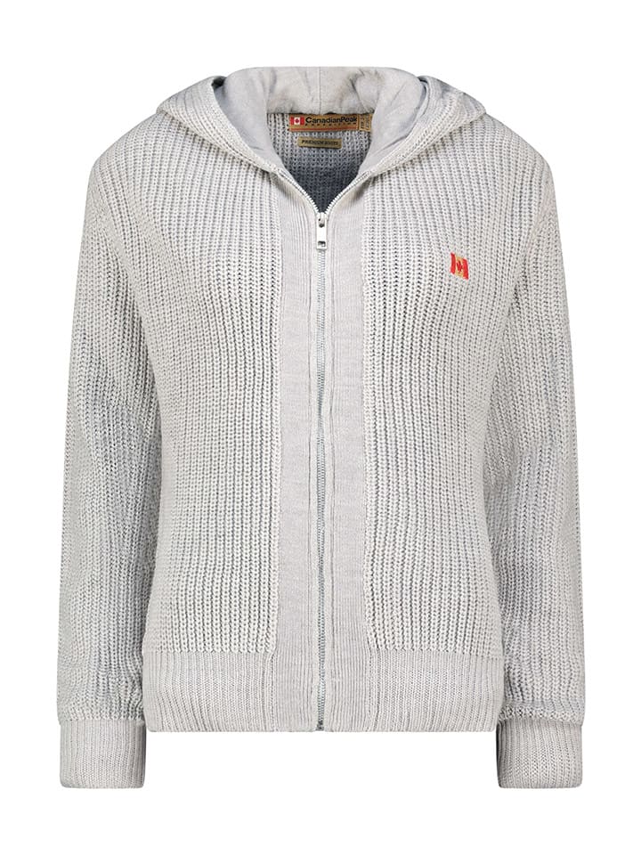Canadian Peak Kardigan w kolorze szarym rozmiar: XL