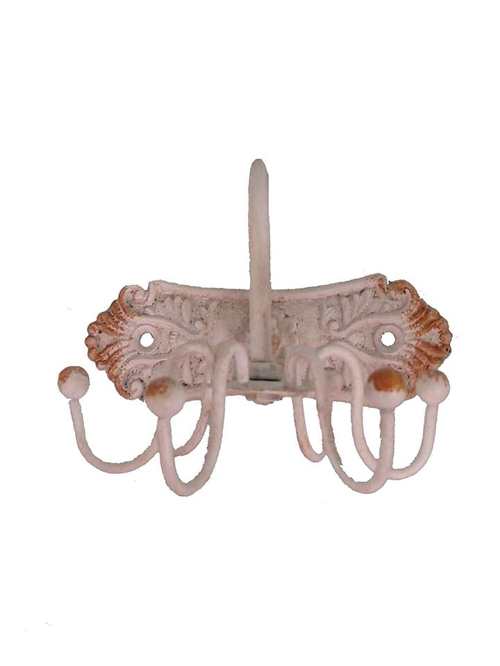 Anticline Wieszak ścienny w kolorze kremowym - 11 x 8,5 x 13,5 cm rozmiar: onesize