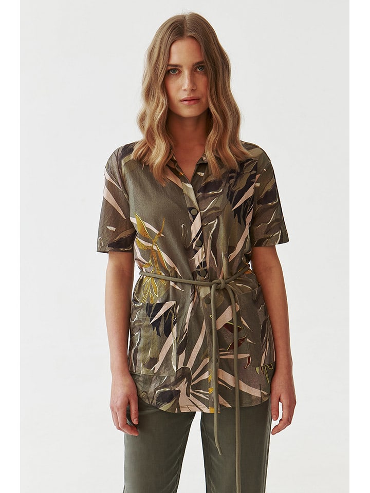 TATUUM Bluzka w kolorze khaki rozmiar: M