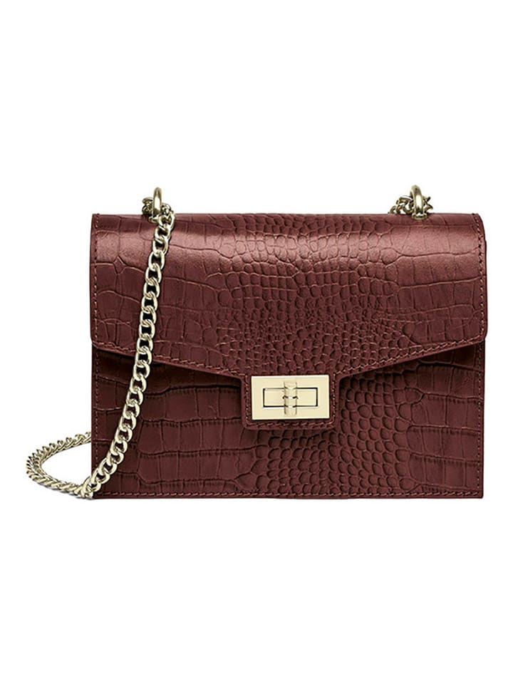 CXL by Christian Lacroix Skórzana torebka "Peuplier" w kolorze brązowym - 21 x 16 x 10 cm rozmiar: onesize