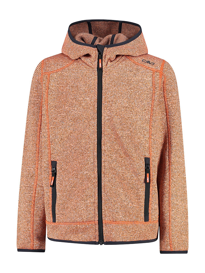 CMP Kurtka polarowa w kolorze pomarańczowym rozmiar: 164