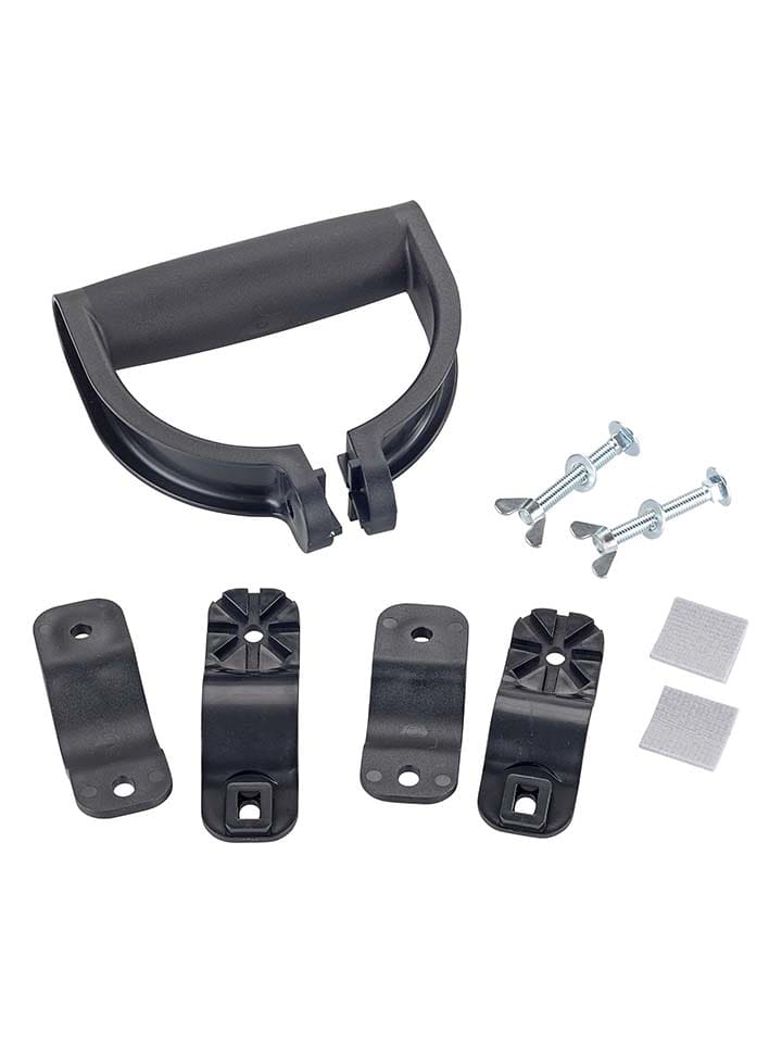 Wenko Uniwersalny uchwyt w kolorze czarnym - szer. 12,5 cm rozmiar: onesize