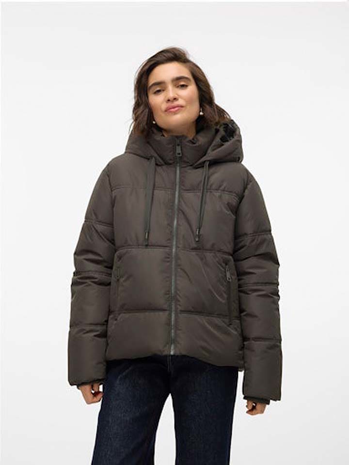 Vero Moda Kurtka pikowana w kolorze khaki rozmiar: S