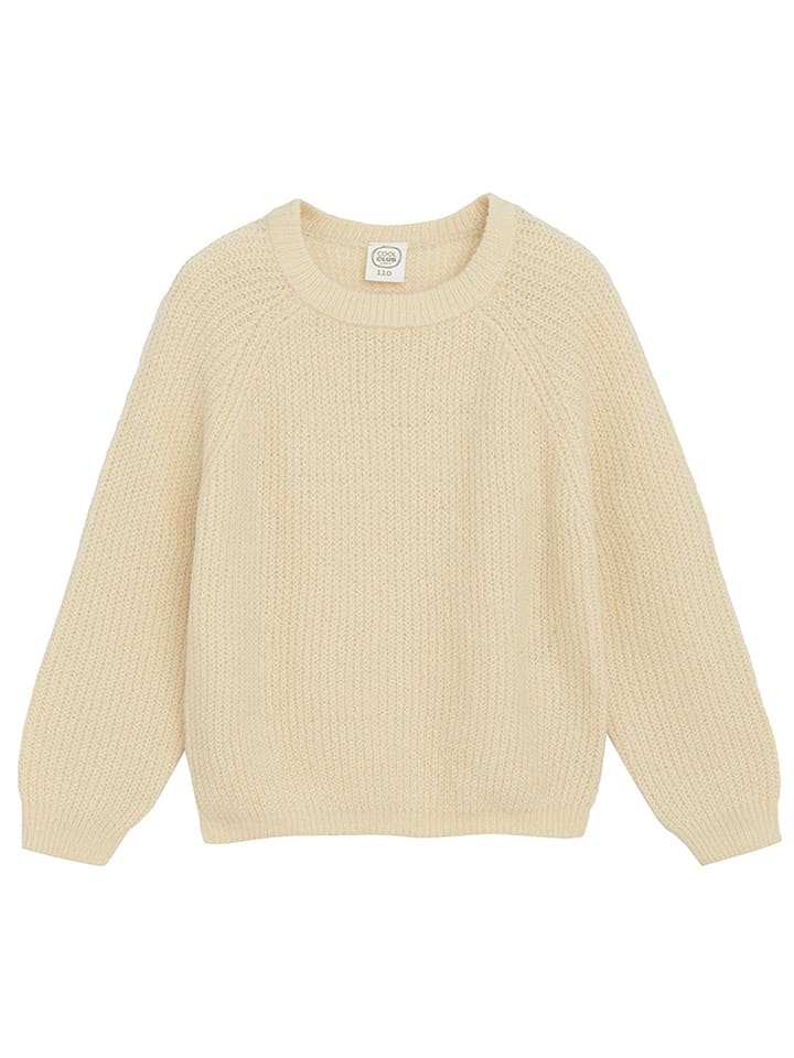 COOL CLUB Sweter w kolorze kremowym rozmiar: 116