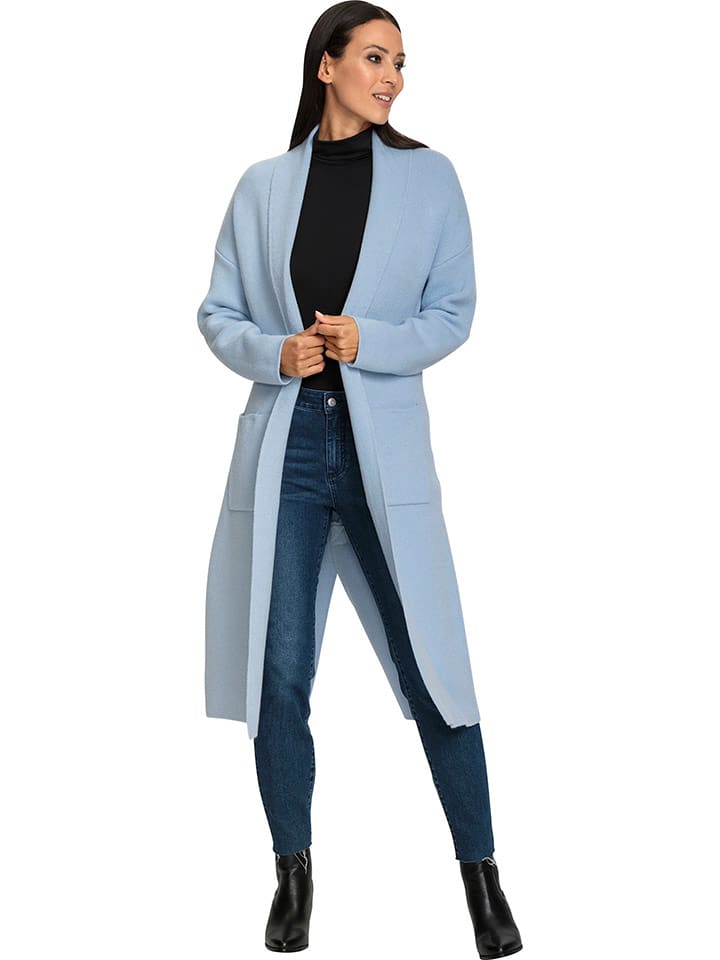 Heine Kardigan w kolorze błękitnym rozmiar: 38