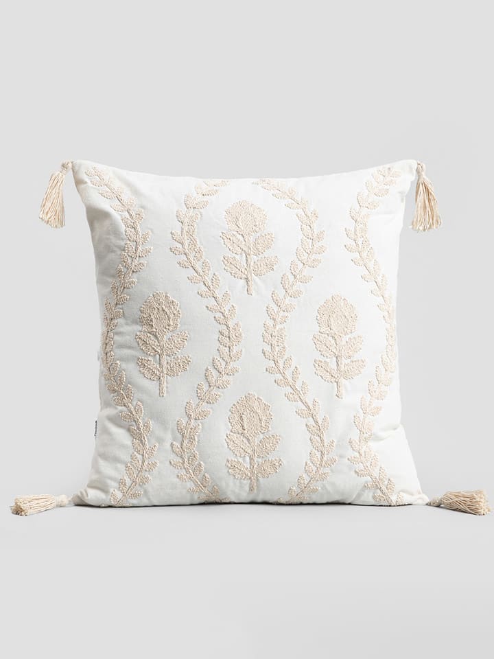 Homla Poszewka "Sirda" w kolorze biało-beżowym na poduszkę - 45 x 45 cm rozmiar: onesize