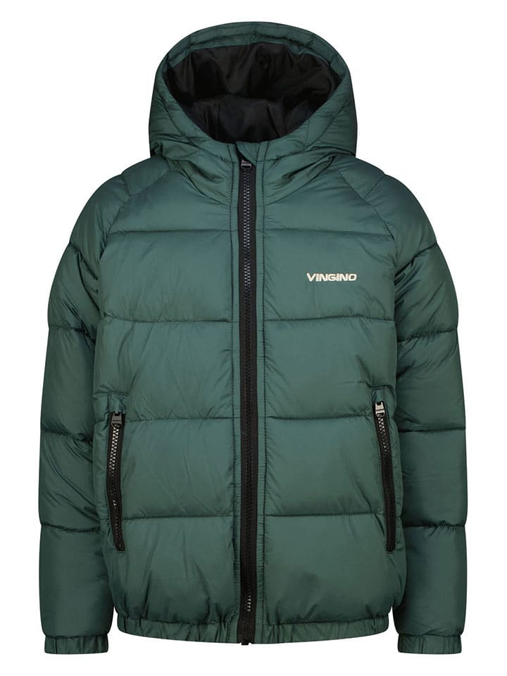 Vingino Kurtka zimowa w kolorze zielonym rozmiar: 164