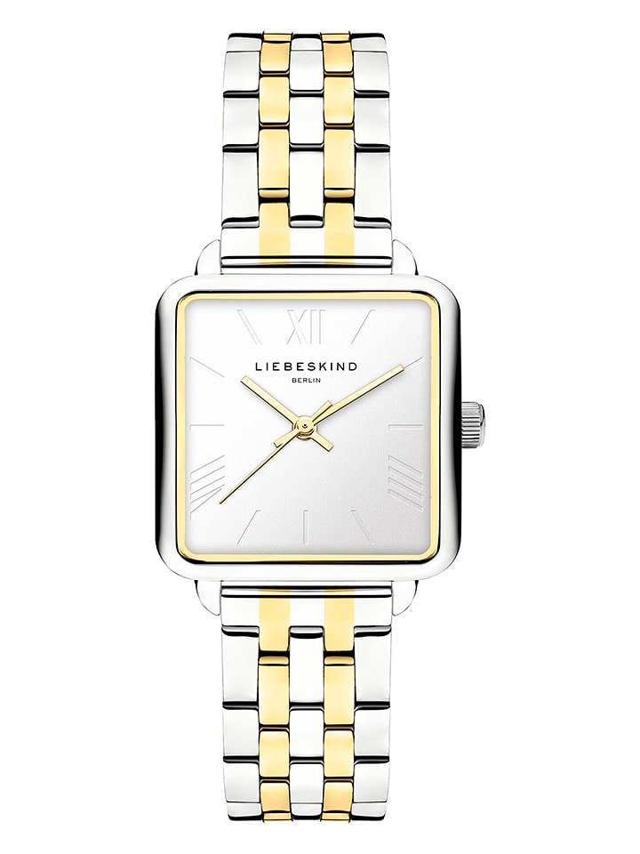 Liebeskind Zegarek kwarcowy w kolorze srebrno-złoto-białym rozmiar: onesize