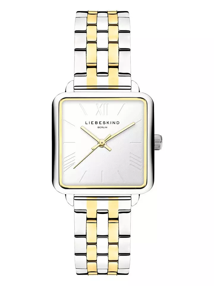 Liebeskind Zegarek kwarcowy w kolorze srebrno-złoto-białym rozmiar: onesize