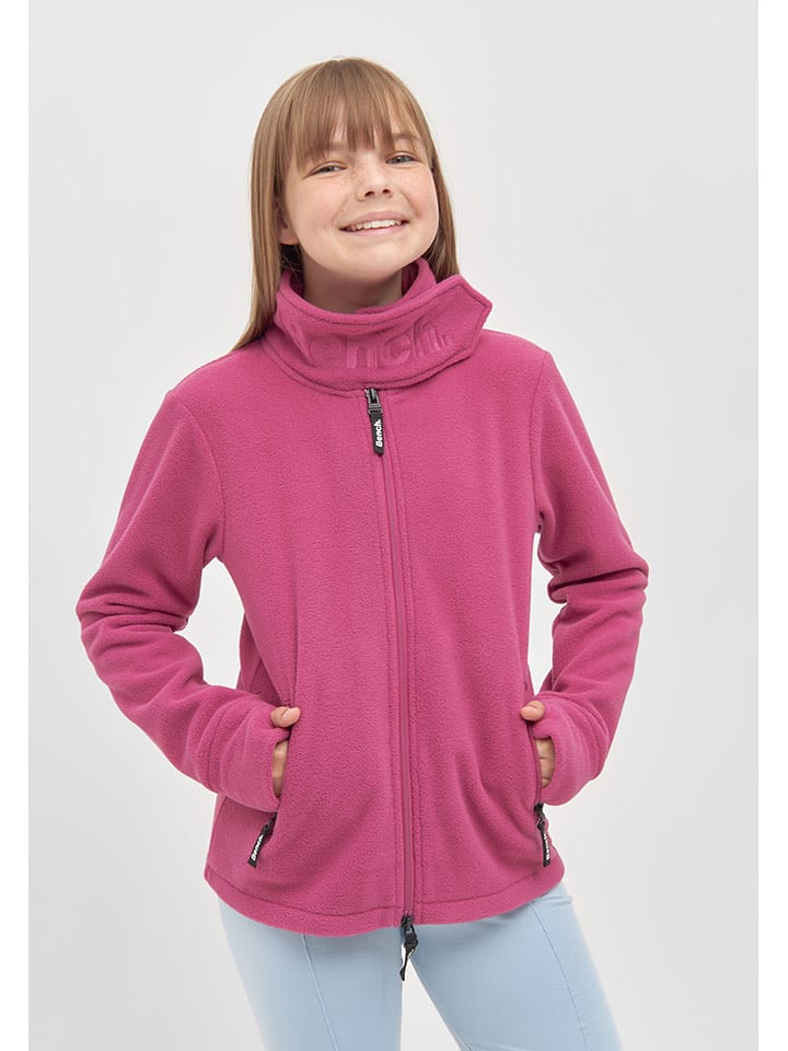 Bench Kurtka polarowa "Funnel" w kolorze różowym rozmiar: 152