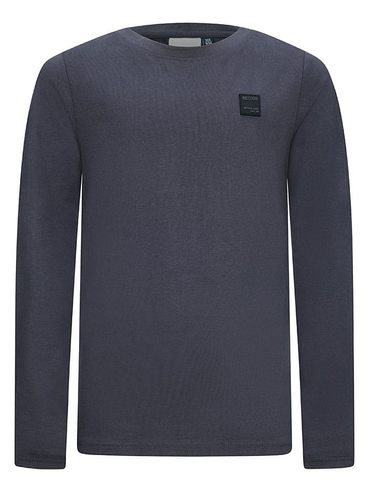 Retour Koszulka "Marvin" w kolorze antracytowym rozmiar: 134/140