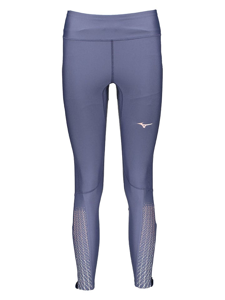 Mizuno Legginsy funkcyjne "Premium" w kolorze niebieskim rozmiar: XS