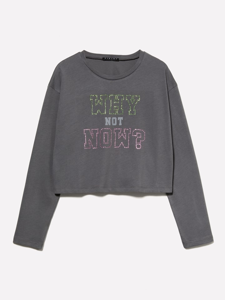 Sisley Koszulka w kolorze szarym rozmiar: 140