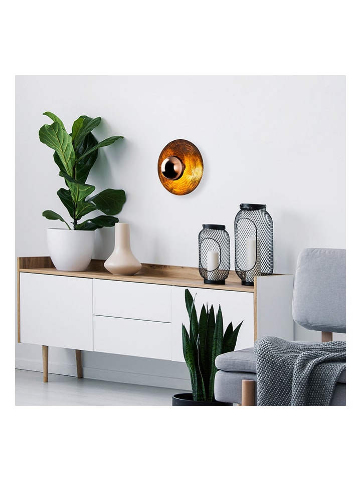 Opviq Lampa ścienna w kolorze złotym - 38 x 38 cm rozmiar: onesize