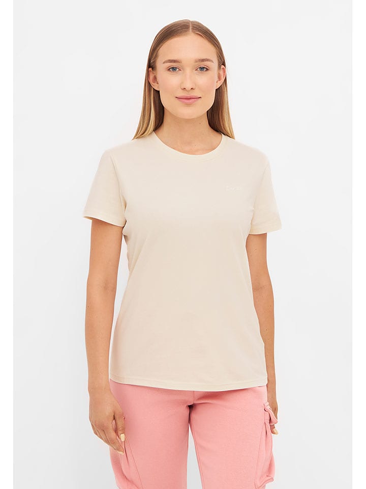 Bench Koszulka "Hamina" w kolorze kremowym rozmiar: 42