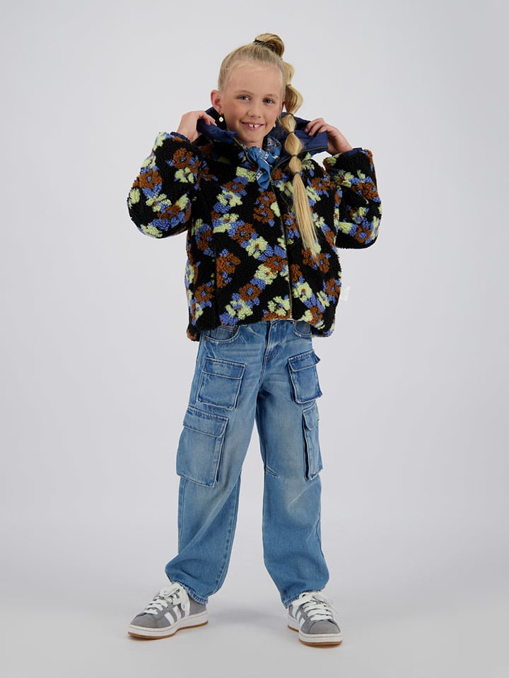 Vingino Dwustronna kurtka "Tara" w kolorze granatowo-czarnym rozmiar: 164