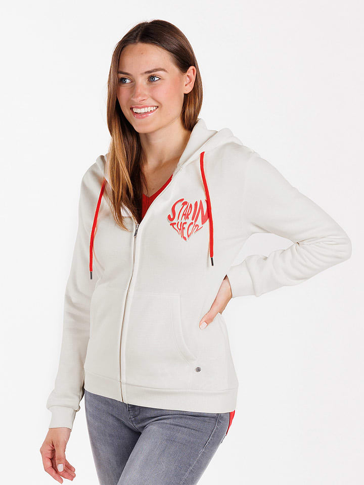 KEY LARGO Bluza "Sweet Apple" w kolorze białym rozmiar: M