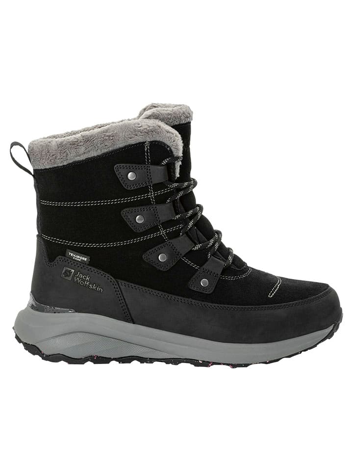 Jack Wolfskin Botki zimowe "Dromoventure Texapore" w kolorze czarnym rozmiar: 40