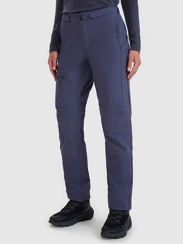 4F Spodnie trekkingowe w kolorze fioletowym rozmiar: L