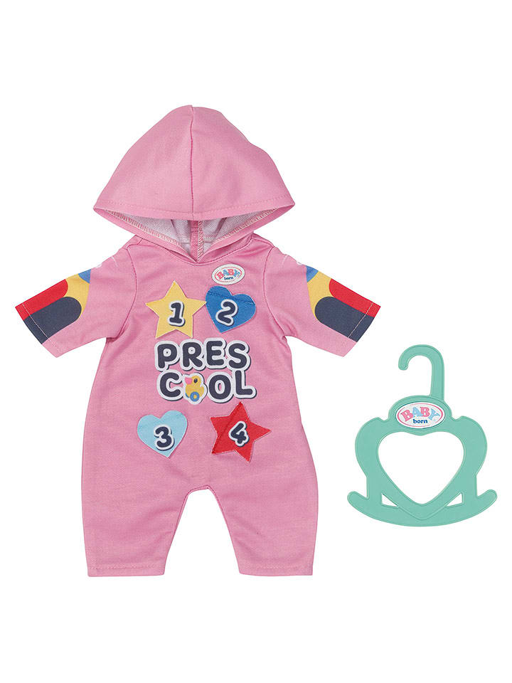 Baby Born Ubranko "BABY born Nursery" w kolorze jasnoróżowym dla lalek - 3+ rozmiar: onesize