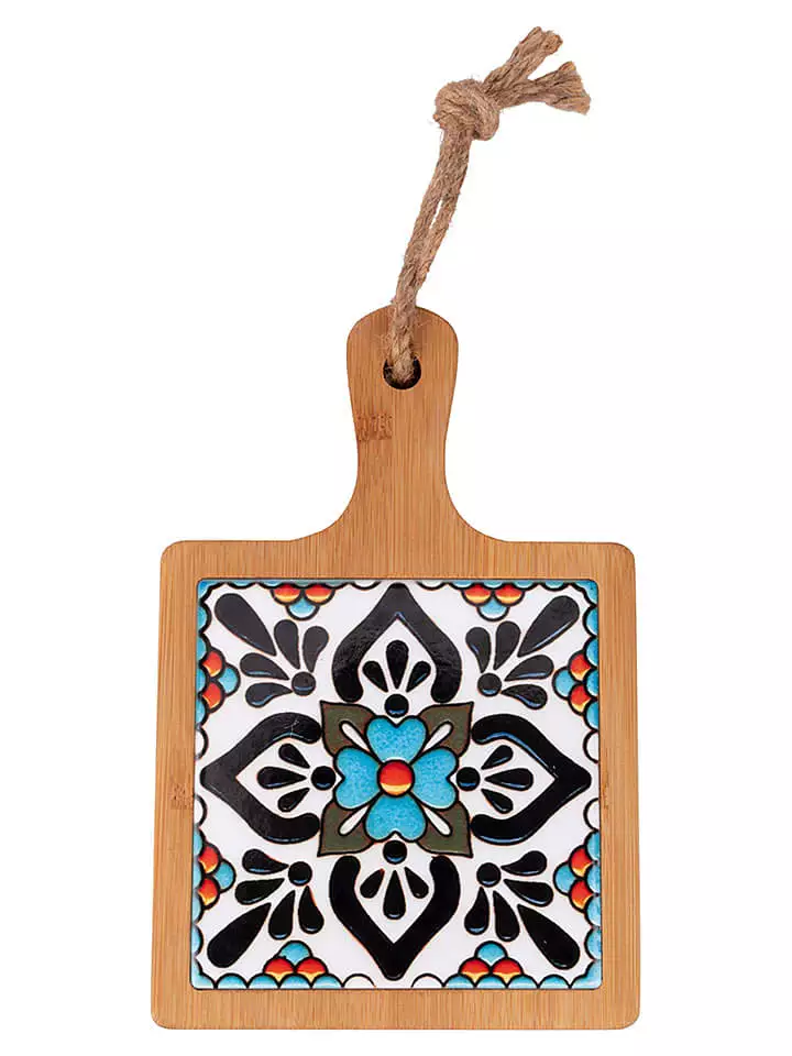 Villa d´Este Deska w kolorze jasnobrązowo-czarnym do krojenia - 12,9 x 19,6 cm rozmiar: onesize